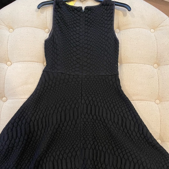 Catherine Malandrino black textured sleeveless A-line dress - Picture 11 of 11